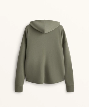 Толстовка на молнии из мягкого модала- Заказать в России