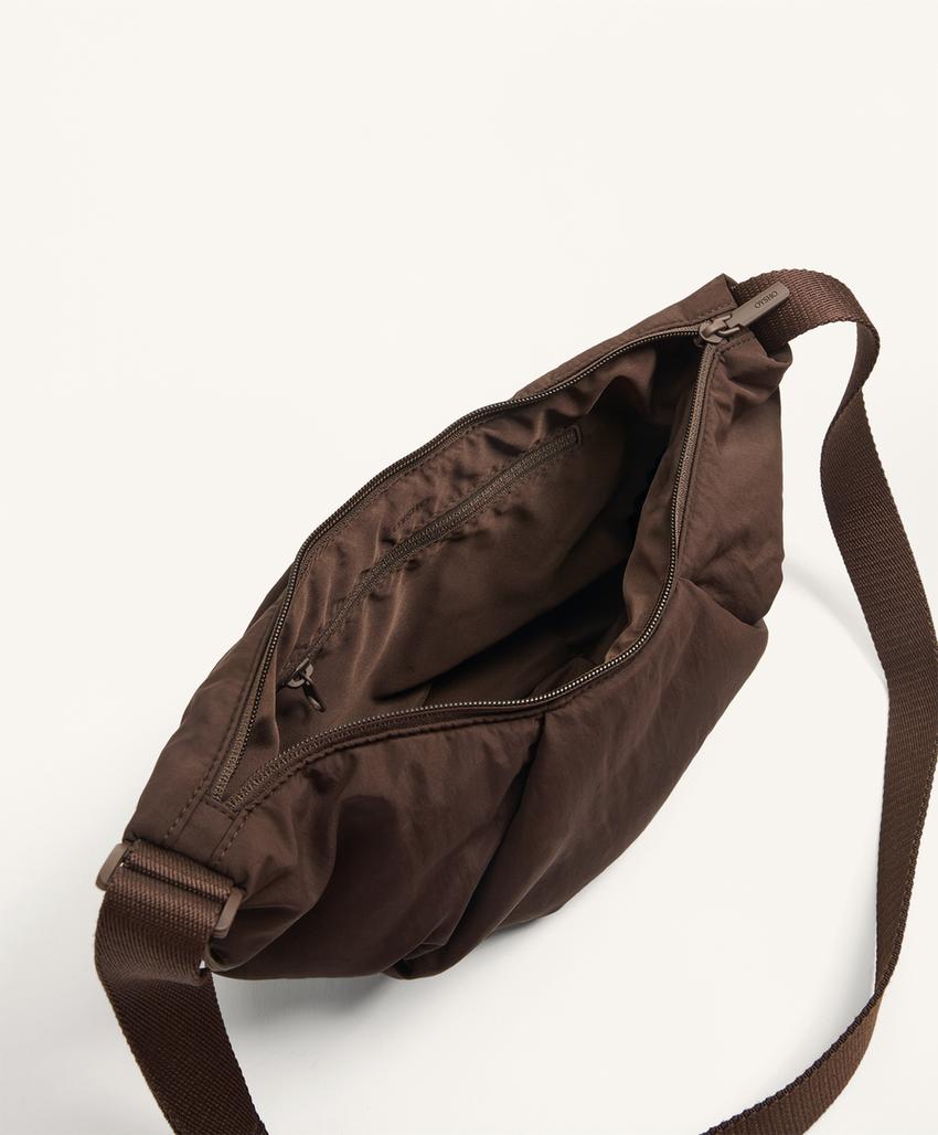 Стеганая сумка с плечевым ремнем