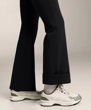 Расклешенные теплые брюки для беременных- Заказать в России