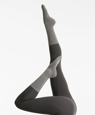 2 пары классических носков для йоги и пилатеса из смесового хлопка- Заказать в России