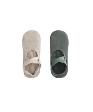 2 пары носков из смесового хлопка с лентами для йоги и пилатеса- Заказать в России