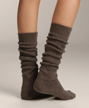 Гольфы с 21% кашемира и 14% шерсти- Заказать в России