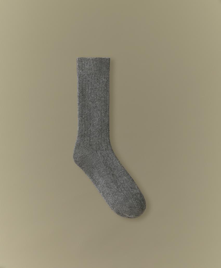 Классические носки 15% кашемир, 10% шерсть