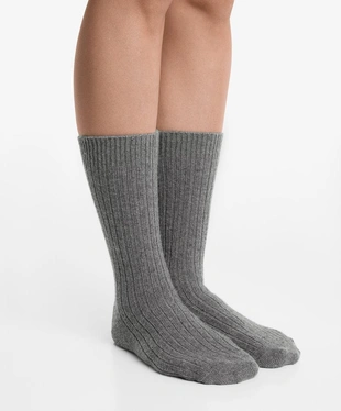 Классические носки 15% кашемир, 10% шерсть- Заказать в России