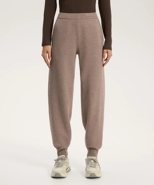 Вязаные брюки-джоггеры- Заказать в России