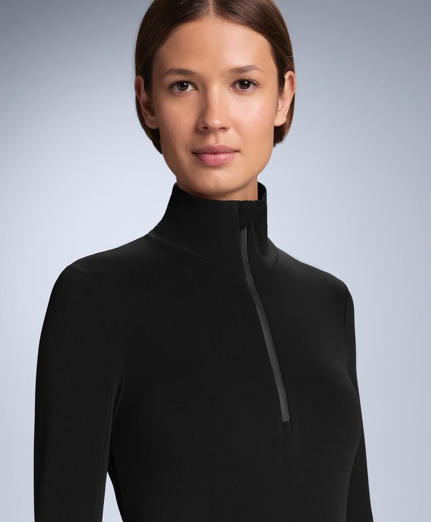 Термофутболка Base Layer с молнией до середины груди