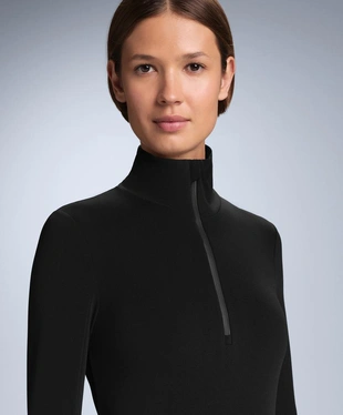 Термофутболка BASE LAYER с молнией до середины груди- Заказать в России