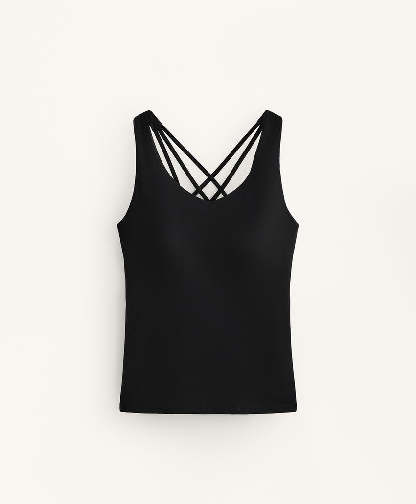 Длинный Tank top Comfortlux с несколькими бретелями и чашками