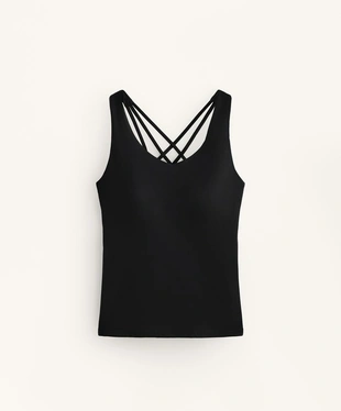 Длинный TANK TOP COMFORTLUX с несколькими бретелями и чашками- Заказать в России