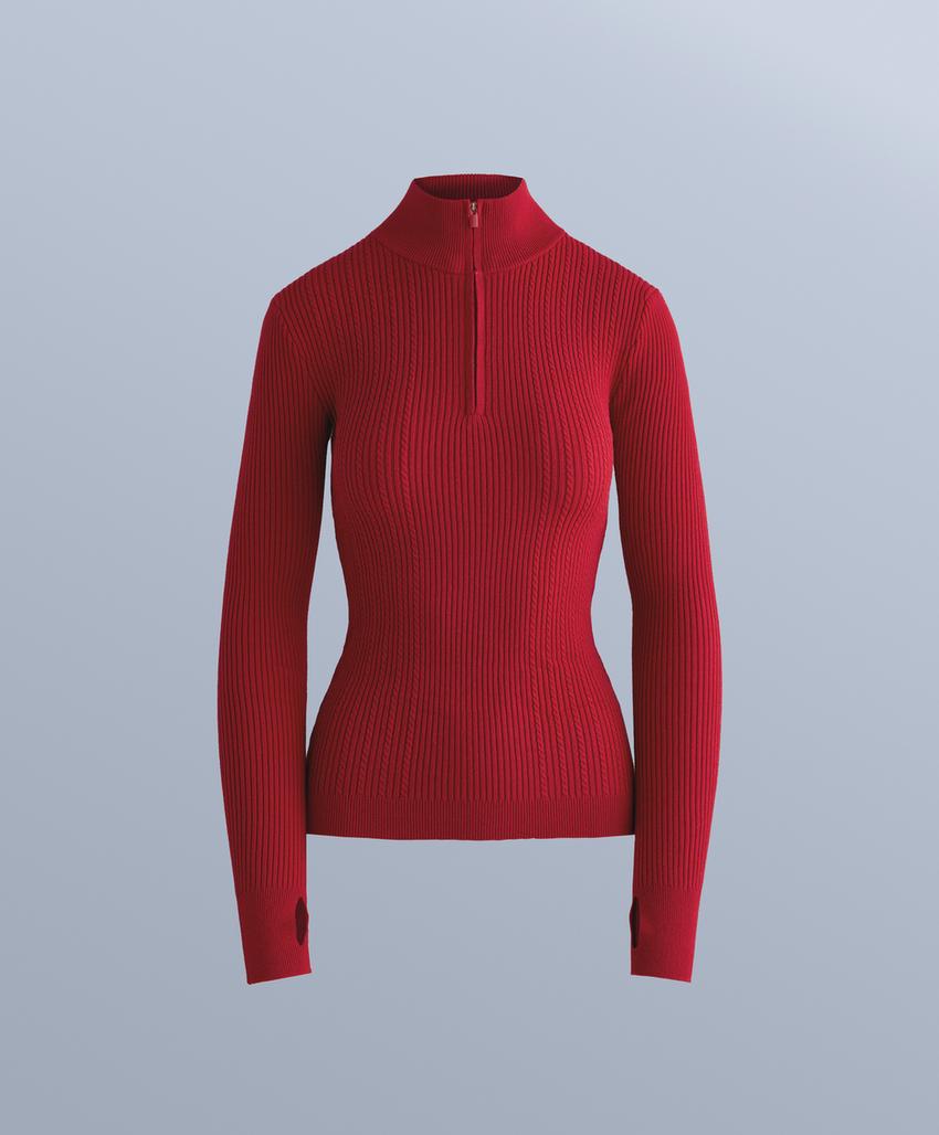 Термофутболка Base Layer с вязаным узором