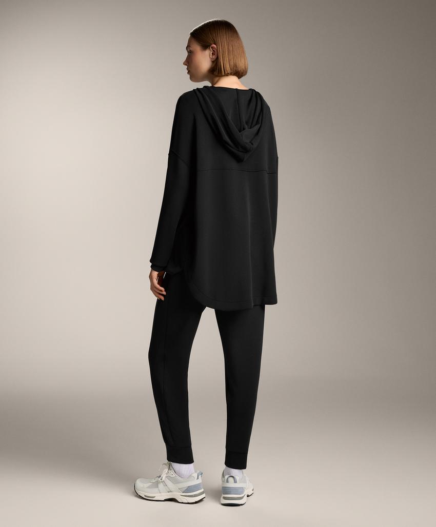 Удлиненная куртка из мягкой ткани с модалом