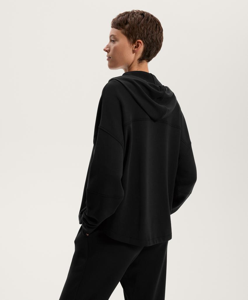 Куртка с капюшоном из мягкого модала