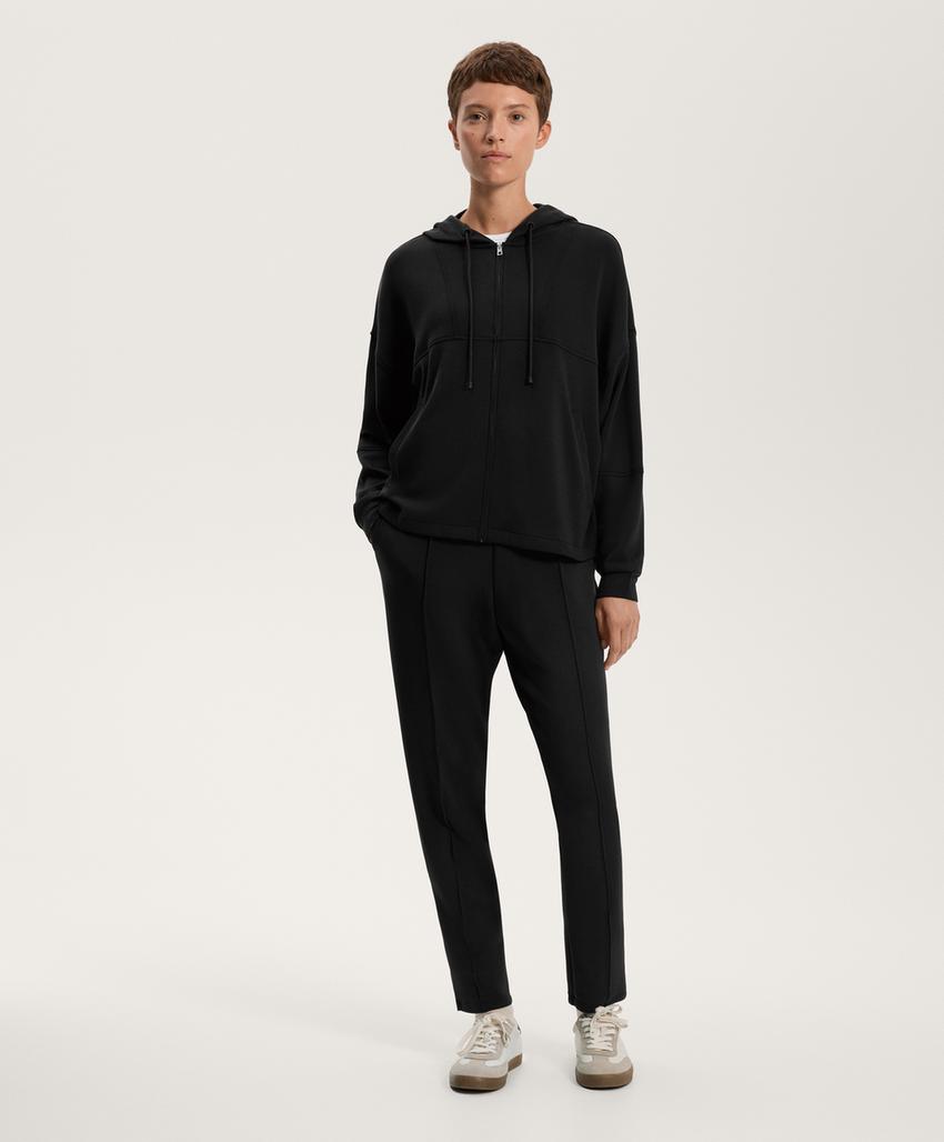 Куртка с капюшоном из мягкого модала