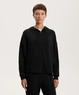 Куртка с капюшоном из мягкого модала- Заказать в России