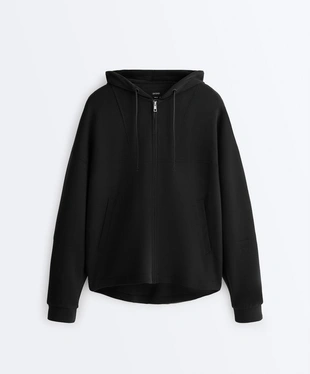 Куртка с капюшоном из мягкого модала- Заказать в России