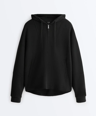 Куртка с капюшоном из мягкого модала- Заказать в России