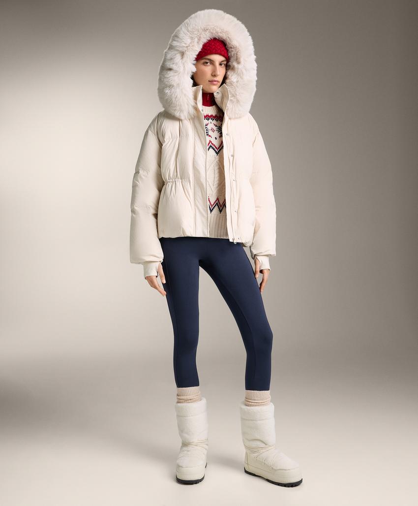 Вязаный свитер Jacquard «Снежинки»