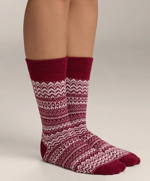 2 пары классических носков с жаккардовым узором- Заказать в России