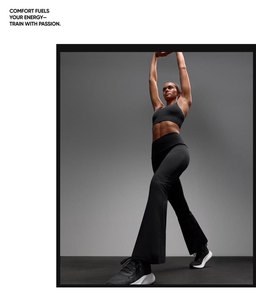 Брюки клеш с высокой посадкой Comfortlux