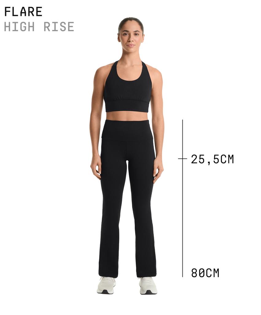 Брюки клеш с высокой посадкой Comfortlux