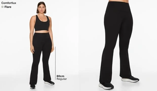 Брюки клеш с высокой посадкой COMFORTLUX- Заказать в России