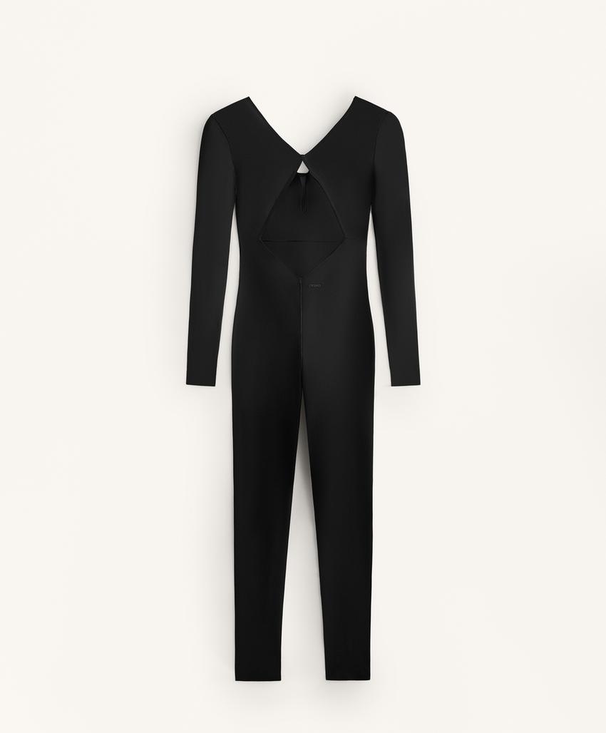 Длинный комбинезон Perfect-adapt с сетчатыми вставками