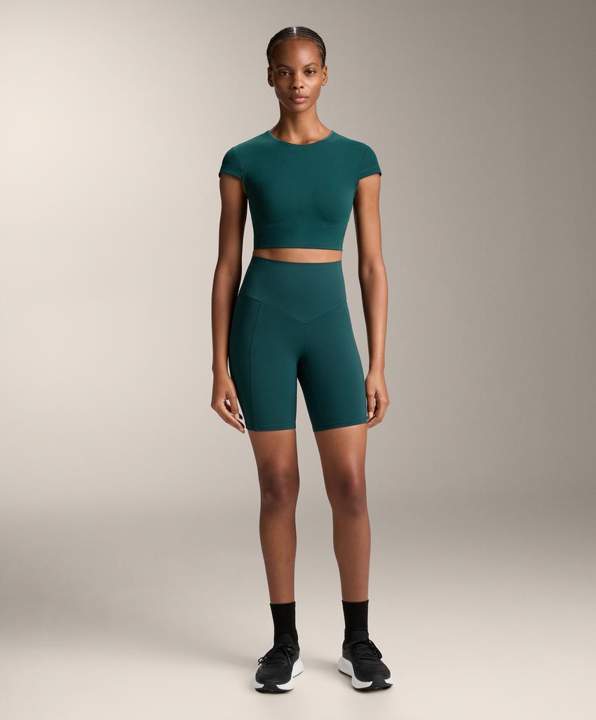 High Rise Compressive Pocket 20cm Cycling Leggings