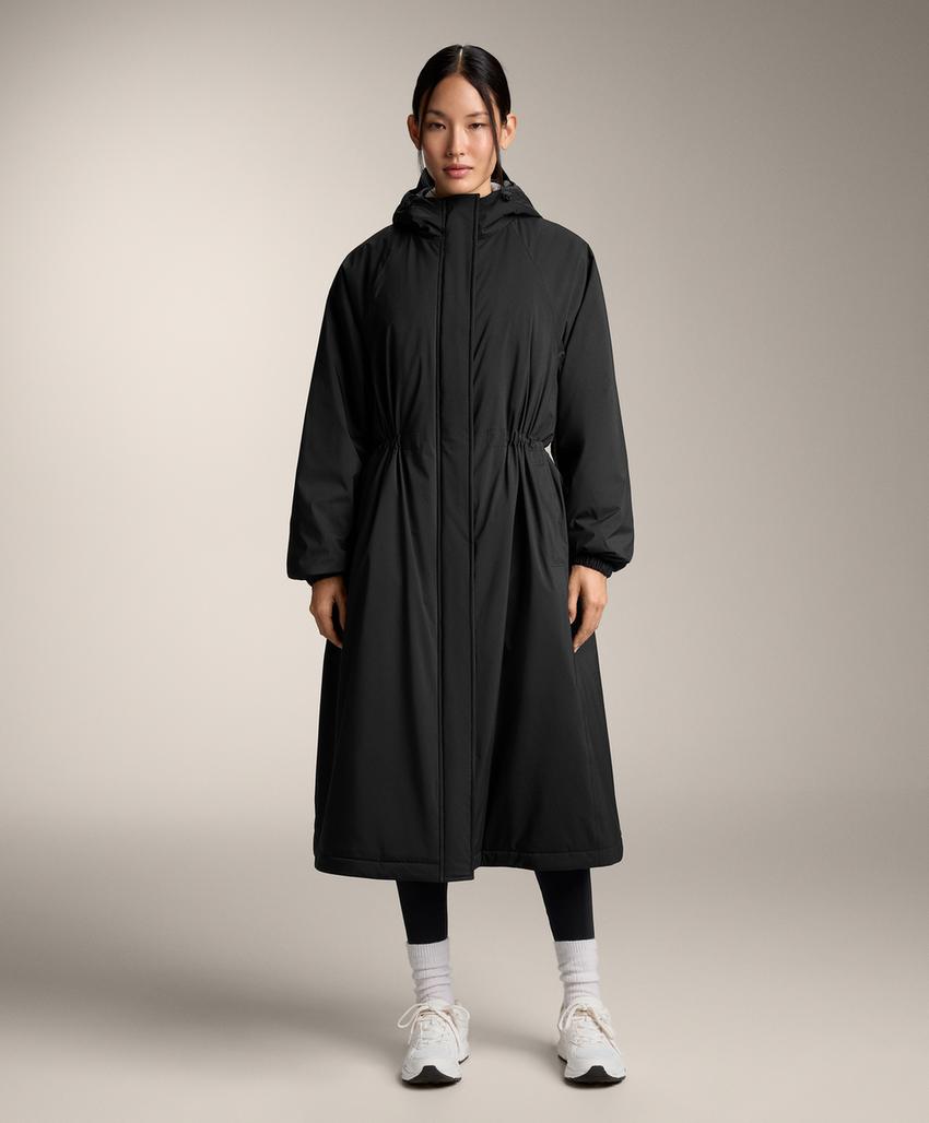 Легкая теплая длинная водонепроницаемая куртка с подкладкой 10k ThindownTM