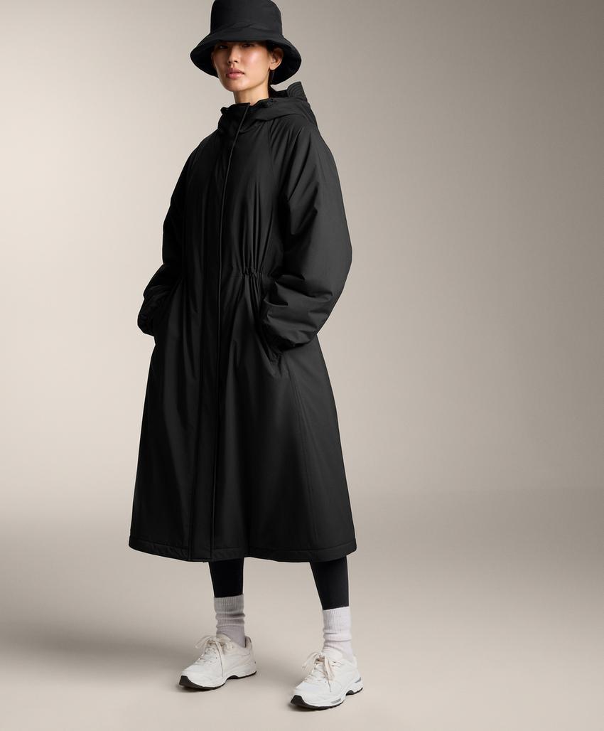 Легкая теплая длинная водонепроницаемая куртка с подкладкой 10k ThindownTM