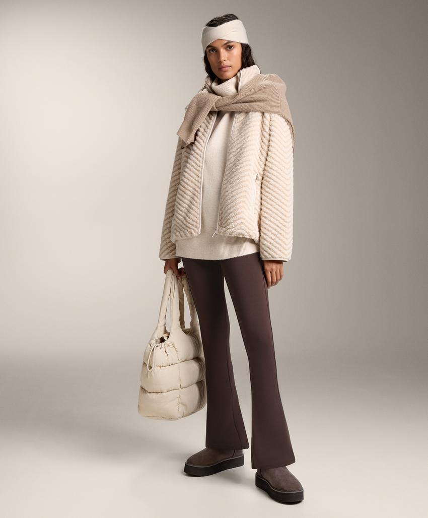 Стеганая сумка-шопер