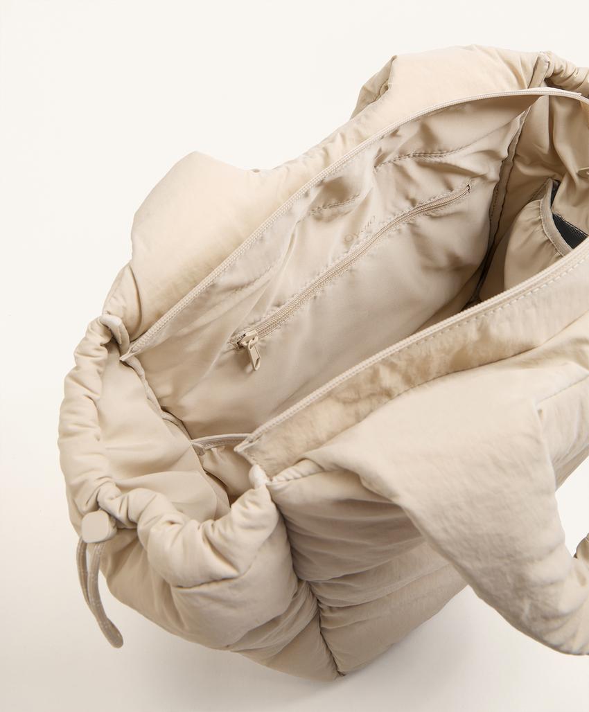 Стеганая сумка-шопер