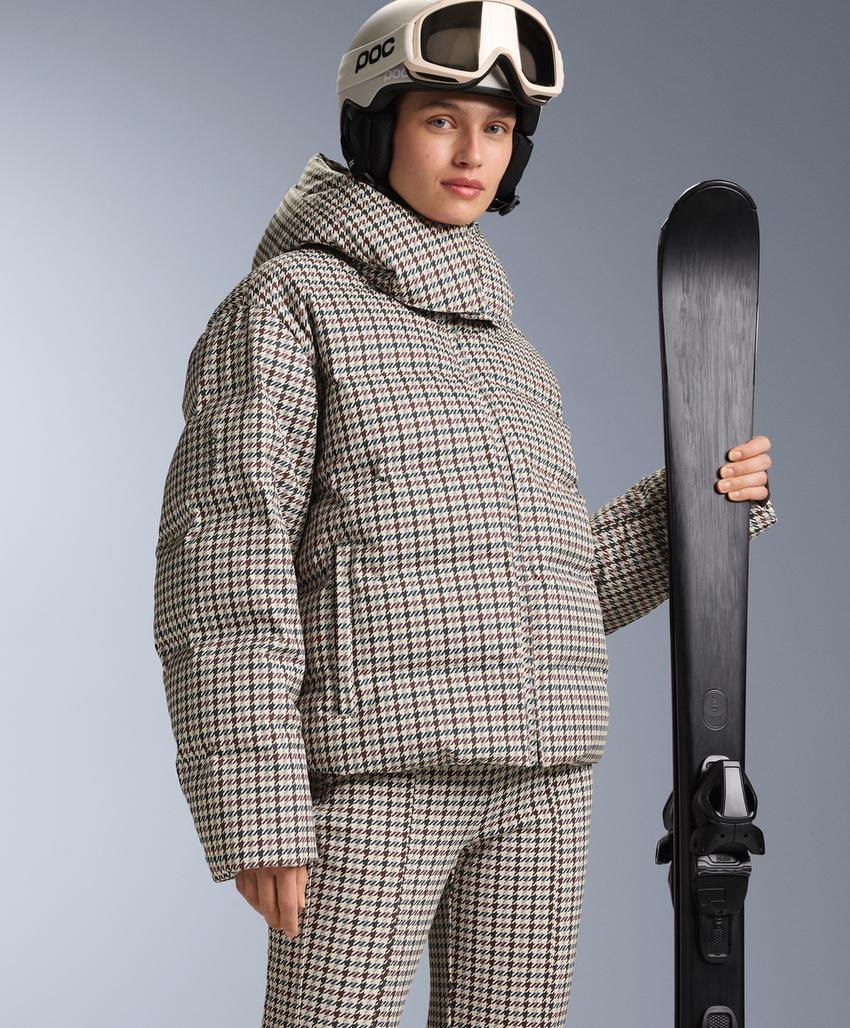 Утепленная куртка с принтом Down от Minardi Piume Company SKI 10 000 мм