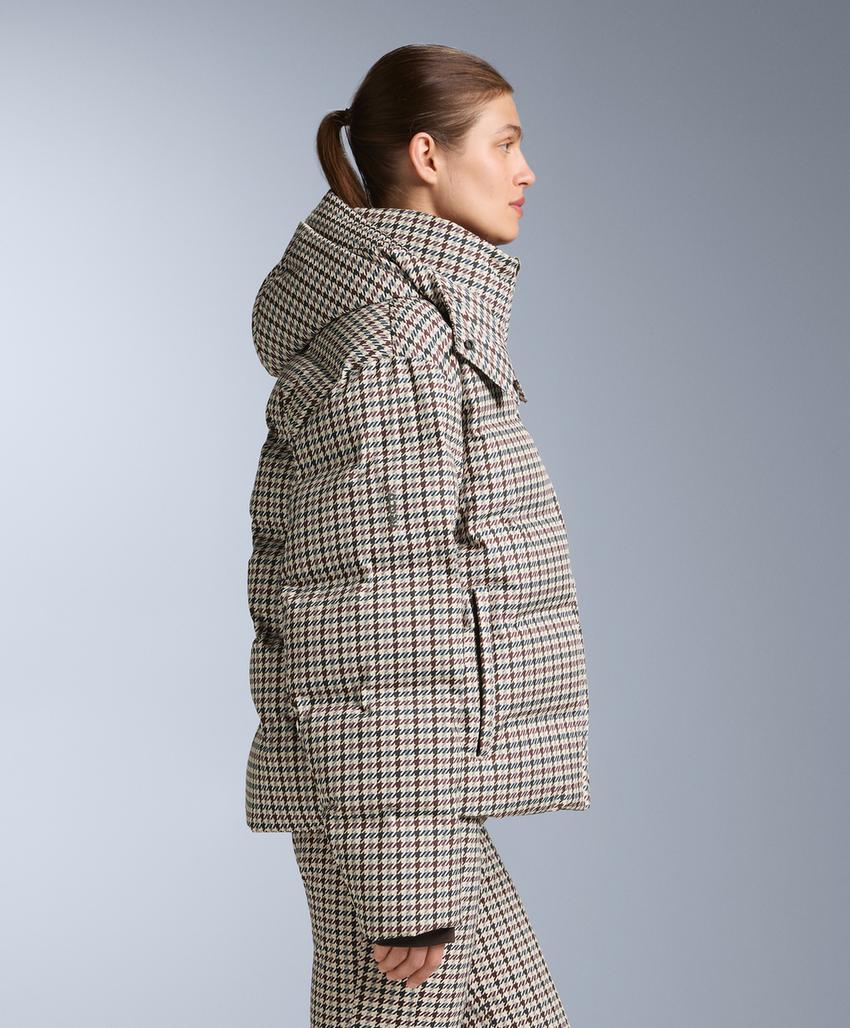 Утепленная куртка с принтом Down от Minardi Piume Company SKI 10 000 мм