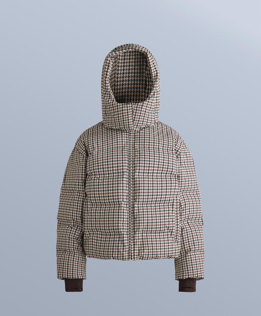 Утепленная куртка с принтом Down от Minardi Piume Company SKI 10 000 мм