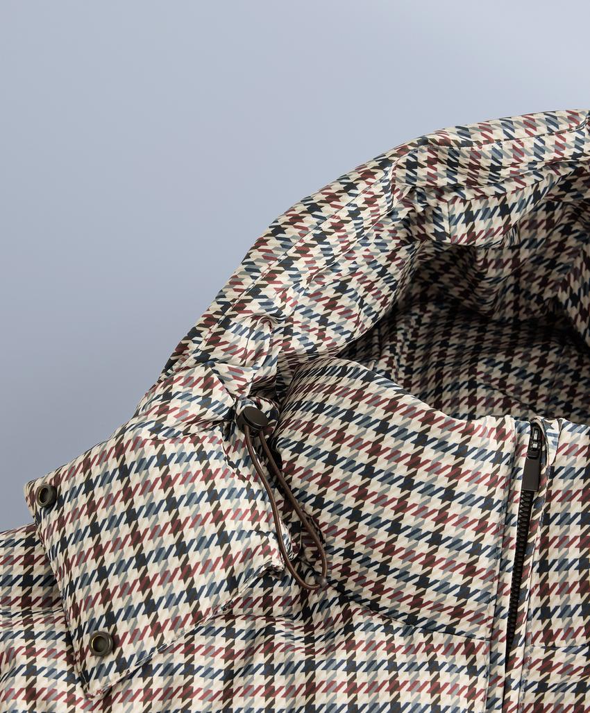 Утепленная куртка с принтом Down от Minardi Piume Company SKI 10 000 мм