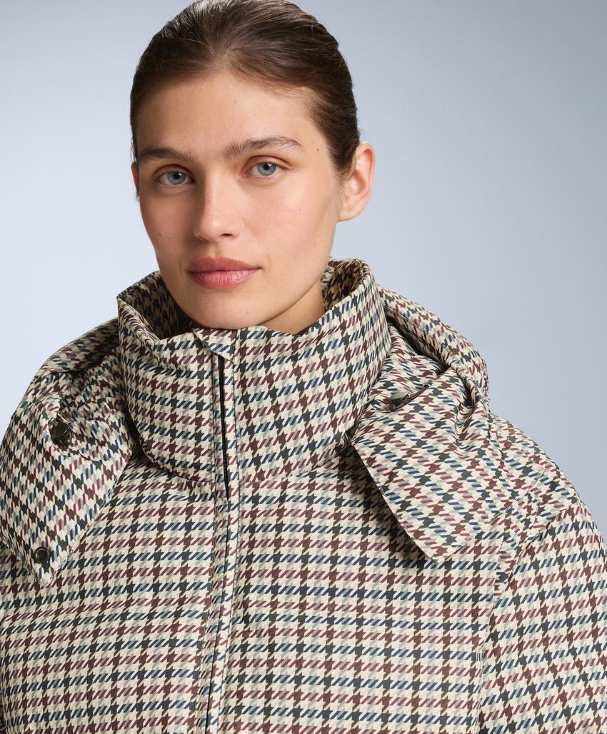 Утепленная куртка с принтом Down от Minardi Piume Company SKI 10 000 мм