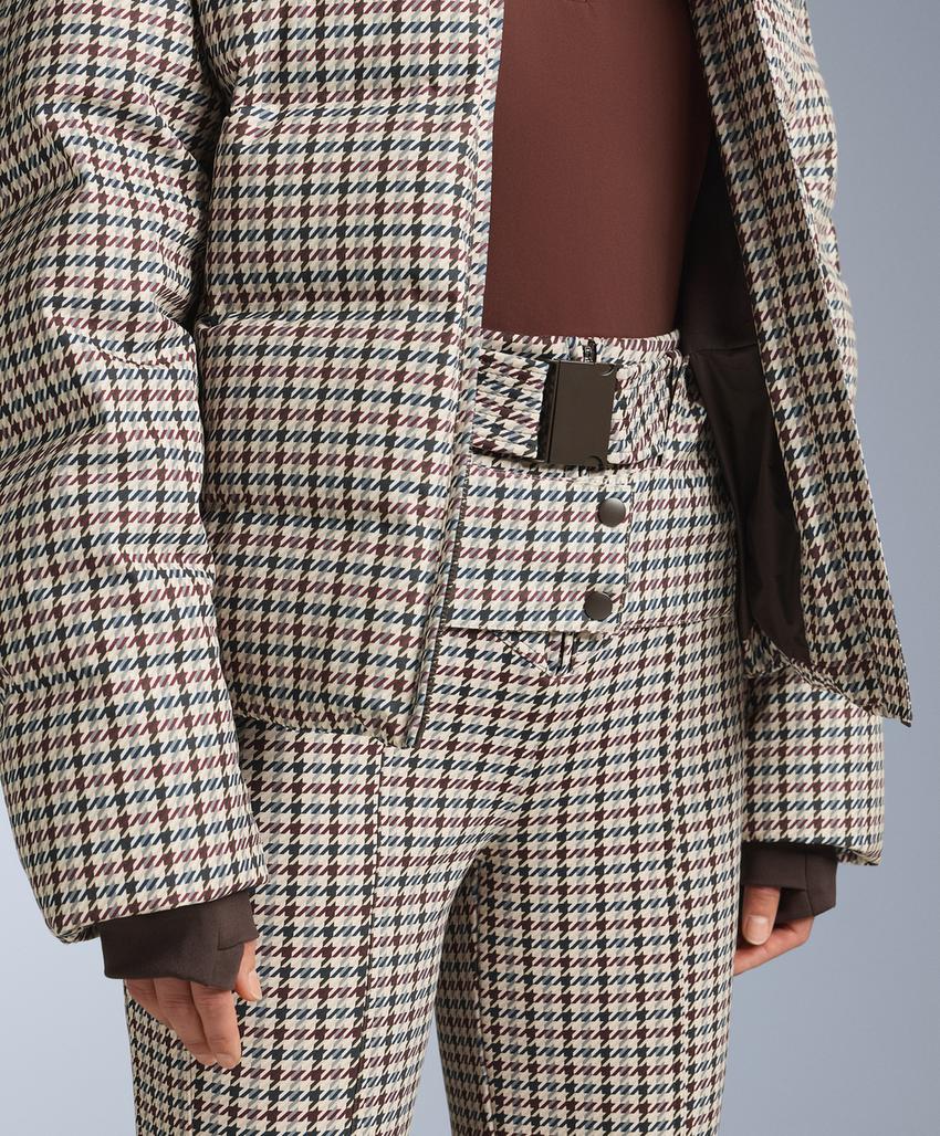 Утепленная куртка с принтом Down от Minardi Piume Company SKI 10 000 мм