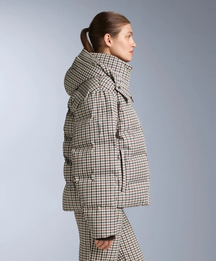 Утепленная куртка с принтом DOWN от MINARDI PIUME COMPANY SKI 10 000 мм- Заказать в России