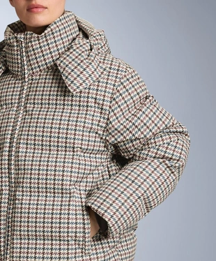 Утепленная куртка с принтом DOWN от MINARDI PIUME COMPANY SKI 10 000 мм- Заказать в России