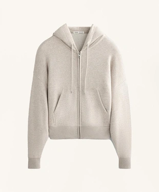 Куртка с капюшоном, широким рукавом, из хлопка- Заказать в России