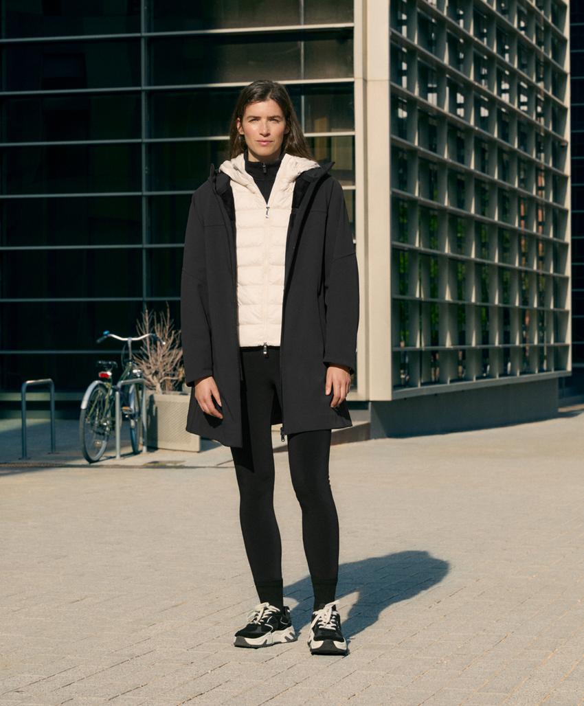 Бесшовные очень теплые легинсы Seamless с высокой посадкой, 70 см