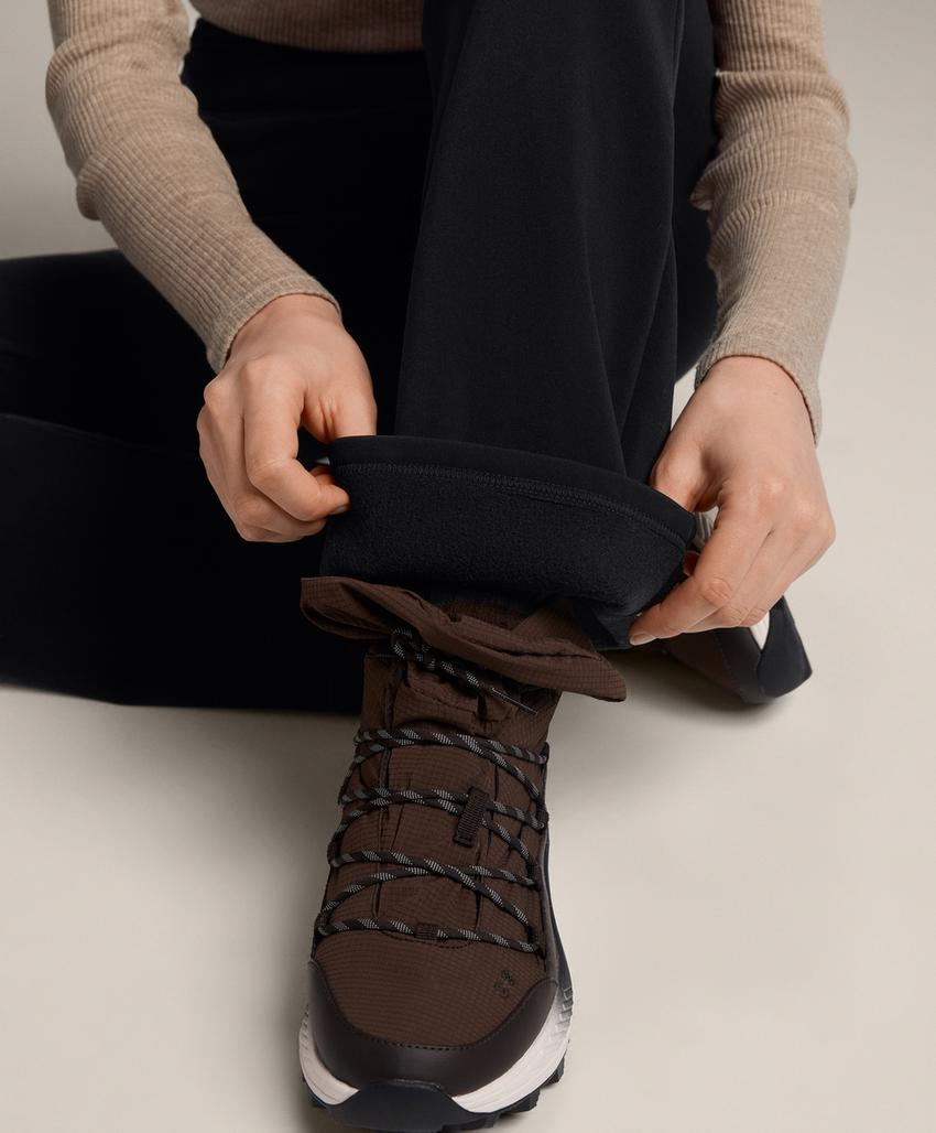 Flare extra Warm seamless super high rise trousers