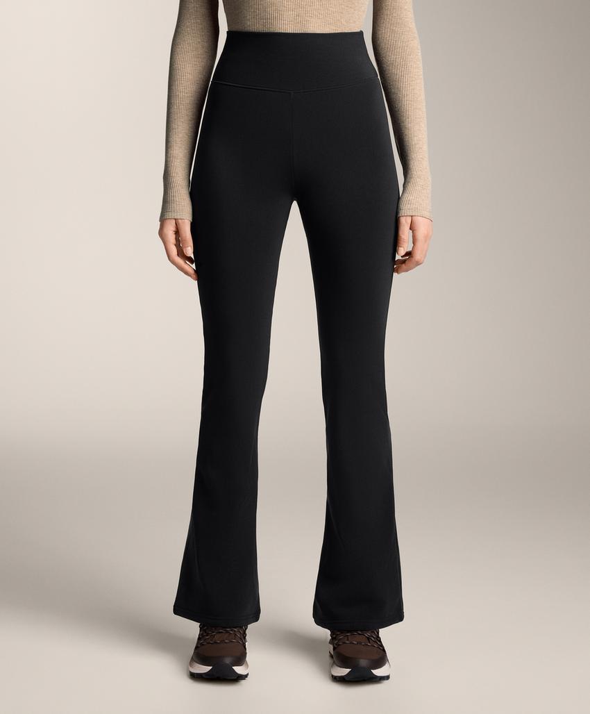 Flare extra Warm seamless super high rise trousers