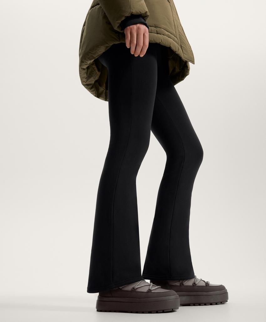 Flare extra Warm seamless super high rise trousers