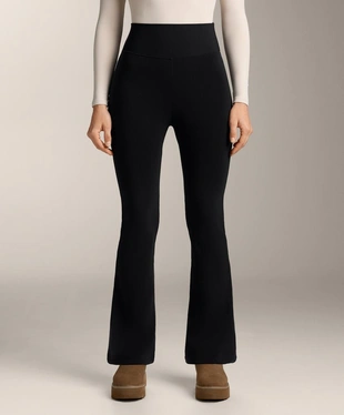 FLARE EXTRA WARM SEAMLESS SUPER HIGH RISE TROUSERS- Заказать в России