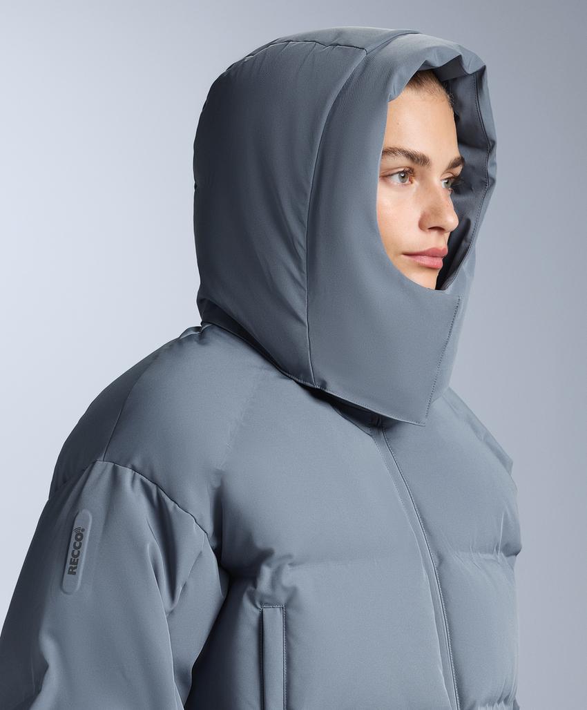 Легкая укороченная куртка с 80% пуха и 20% пера MINARDI PIUME SKI, водостойкая