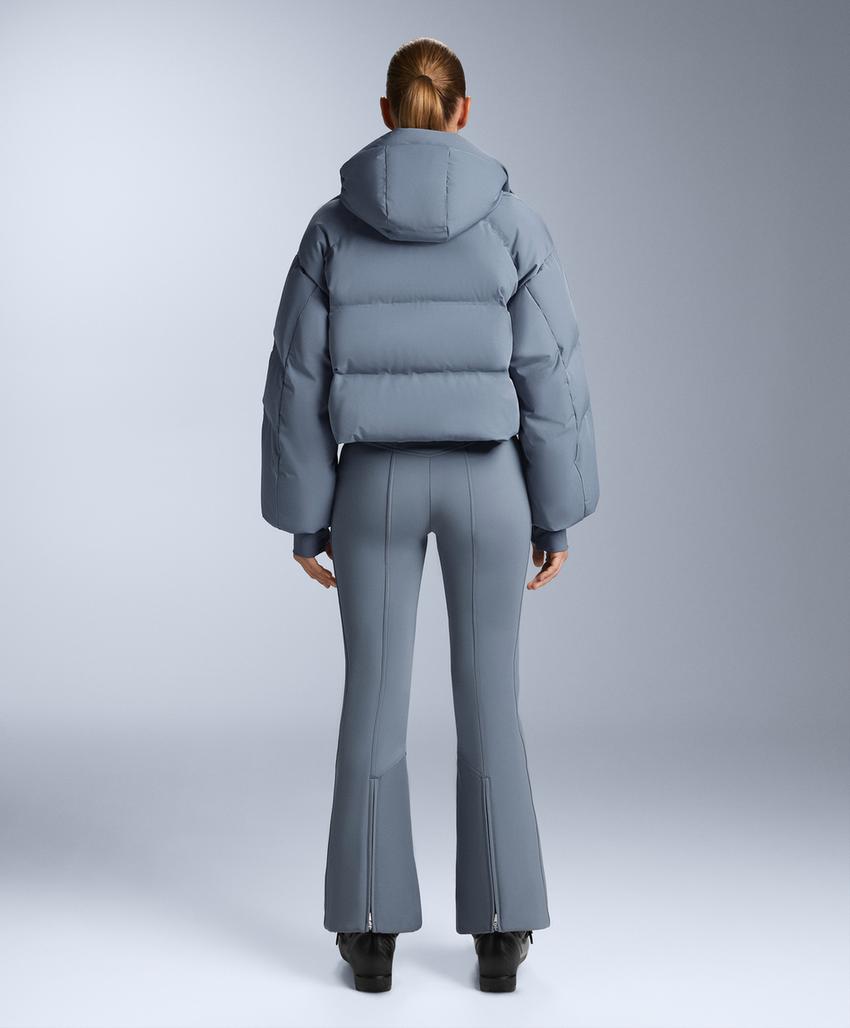 Легкая укороченная куртка с 80% пуха и 20% пера MINARDI PIUME SKI, водостойкая