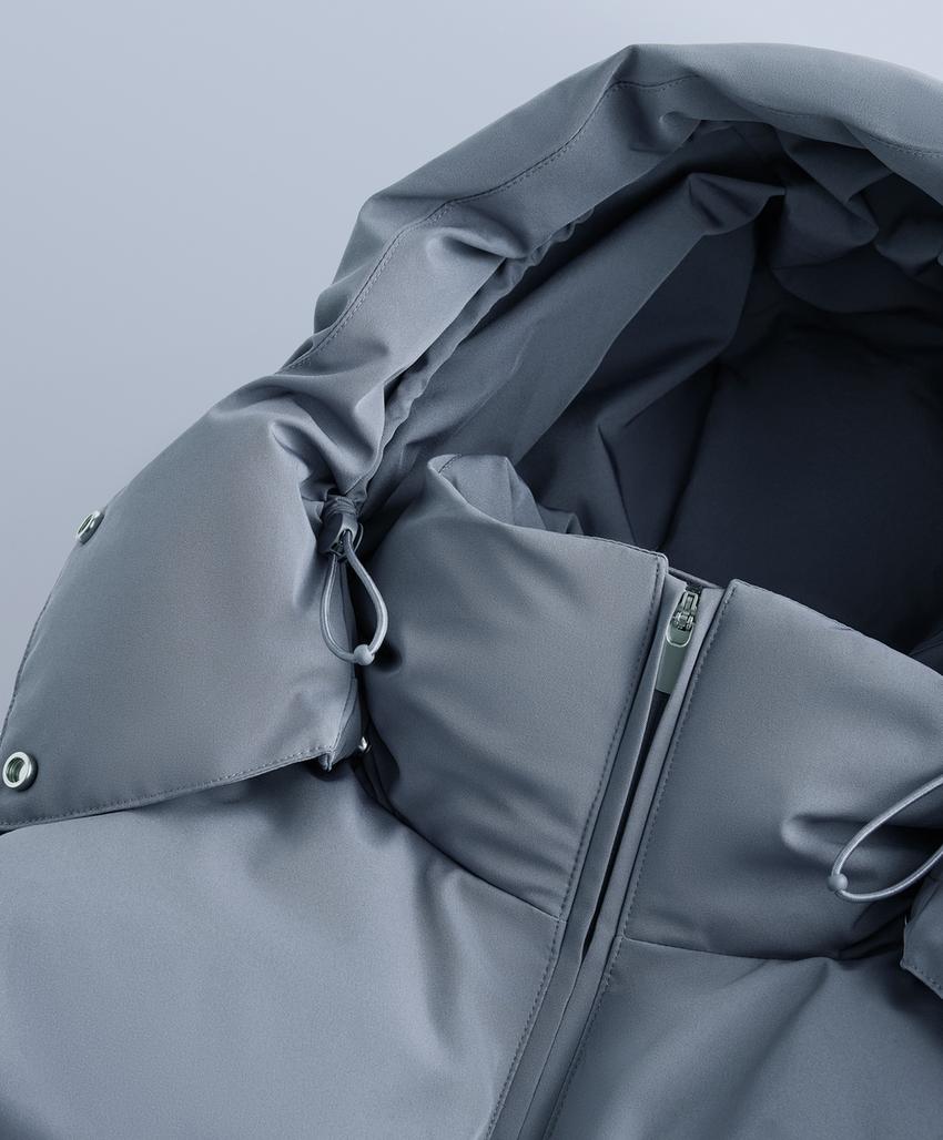 Легкая укороченная куртка с 80% пуха и 20% пера MINARDI PIUME SKI, водостойкая