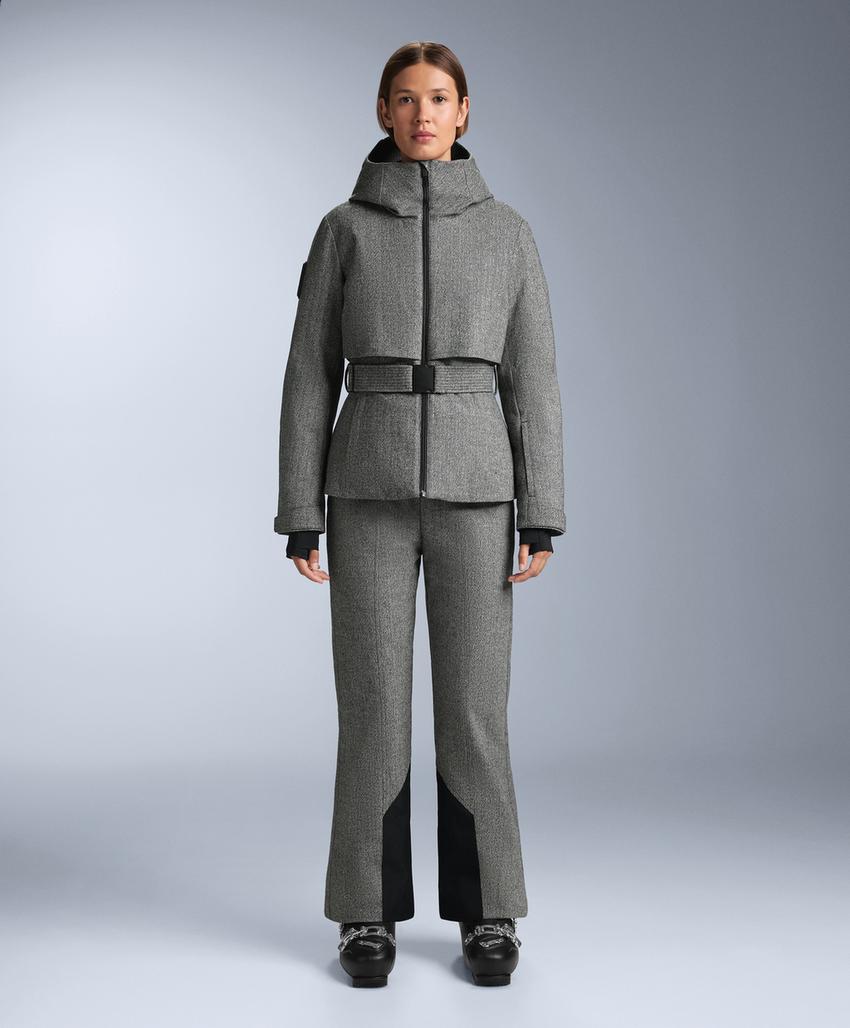 Расклешенные брюки FELLEX® Wool Blend SKI с высокой посадкой, водостойкие