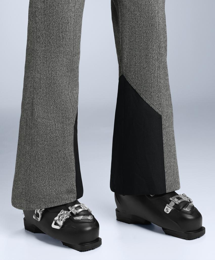 Расклешенные брюки FELLEX® Wool Blend SKI с высокой посадкой, водостойкие